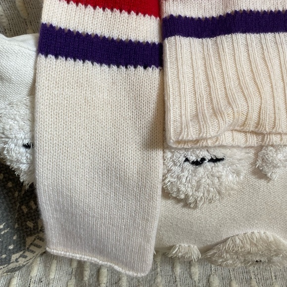 {Philosophy di Lorenzo Seraphini} Striped Ruffle Cashmere Sweater - Picture 11 of 16